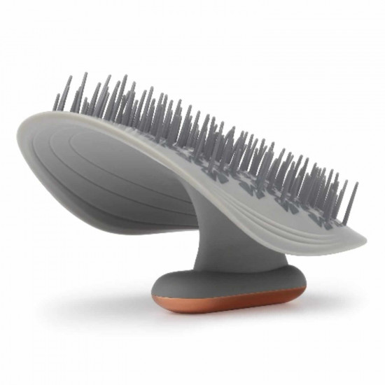 Manta Healthy Hair Pulse Brush Grey - Масажна щітка для волосся - фото №1 Manta Healthy Hair Pulse Brush Grey - Масажна щітка для волосся - фото №1